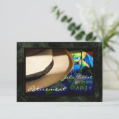 Uitnodiging tot Tropische Pensionering (Staand voorkant)