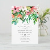 Uitnodiging tot tropische weddenschappen (Staand voorkant)