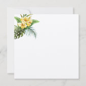 Uitnodiging tot tropische weddenschappen (Achterkant)