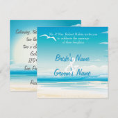 Uitnodiging tot tropische weduwen (Voorkant / Achterkant)