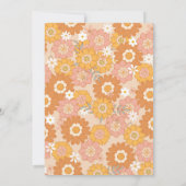 Uitnodiging tot twee groovy retro (Achterkant)