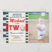 Uitnodiging tot twee peutersport (Voorkant / Achterkant)