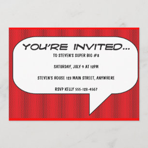 Uitnodiging tot uitbellen van stripboeken