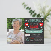 Uitnodiging tot uitbetaling van zuster Retirement (Staand voorkant)