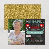 Uitnodiging tot uitbetaling van zuster Retirement (Voorkant / Achterkant)