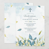 Uitnodiging tot uitgifte van Sage- en Gold Leaves (Voorkant / Achterkant)