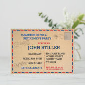 Uitnodiging tot uitnodigen Briefkaart Post Post (Staand voorkant)