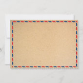 Uitnodiging tot uitnodigen Briefkaart Post Post (Achterkant)