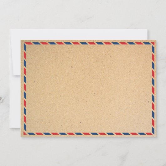 Uitnodiging tot uitnodigen Briefkaart Post Post (Achterkant)