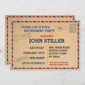 Uitnodiging tot uitnodigen Briefkaart Post Post (Voorkant / Achterkant)