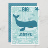 Uitnodiging tot uitnodiging groothandel 1e verjaar (Voorkant / Achterkant)