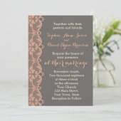 Uitnodiging tot  uitnodiging tot weddenschap met g (Staand voorkant)