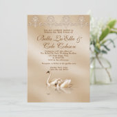 Uitnodiging tot uitnodiging voor weddenschappen (Staand voorkant)