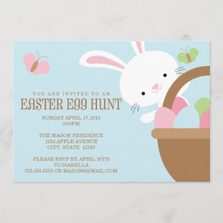 Uitnodiging tot uitnoeping Easter Egg Hunt