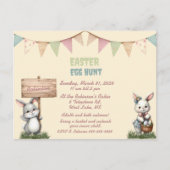 Uitnodiging tot uitnoeping Easter Egg Hunt (Voorkant)