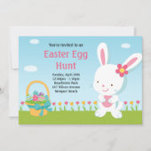 Uitnodiging tot uitnoeping Easter Egg Hunt (Voorkant)