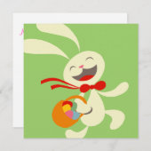 Uitnodiging tot uitnoeping Easter Egg Hunt (Voorkant / Achterkant)