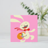 Uitnodiging tot uitnoeping Easter Egg Hunt (Staand voorkant)