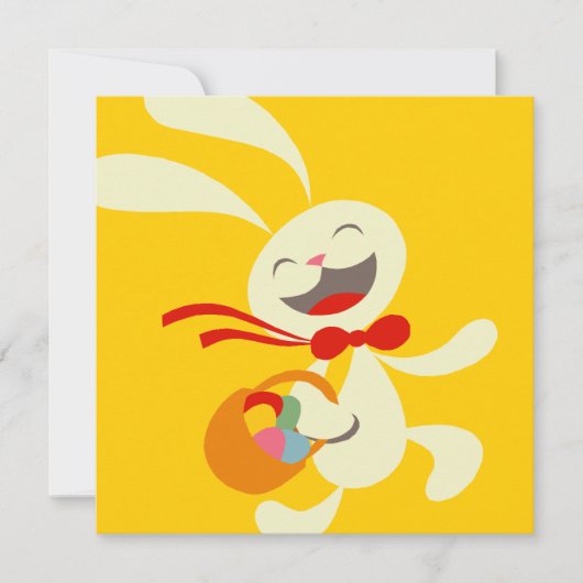 Uitnodiging tot uitnoeping Easter Egg Hunt (Voorkant)