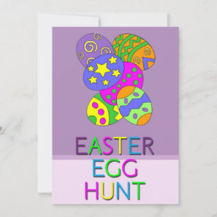Uitnodiging tot uitnoeping Easter Egg Hunt