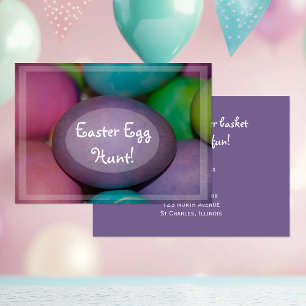 Uitnodiging tot uitnoeping Easter Egg Hunt