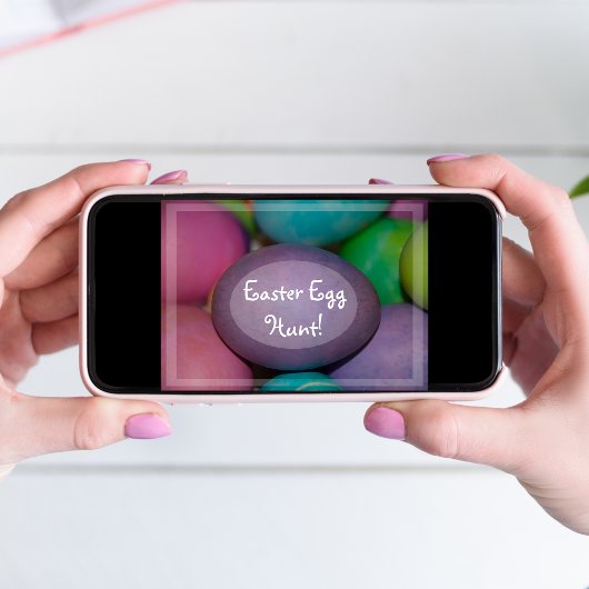 Uitnodiging tot uitnoeping Easter Egg Hunt