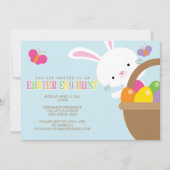 Uitnodiging tot uitnoeping Easter Egg Hunt (Voorkant)