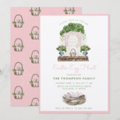 Uitnodiging tot uitnoeping Easter Egg Hunt (Voorkant / Achterkant)