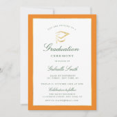 Uitnodiging tot uitreiking van de oranje afstudere (Voorkant)