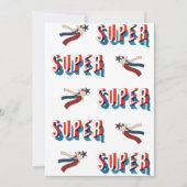 Uitnodiging tot uitreiking van Patriotic Super Sta (Voorkant)