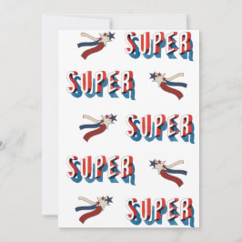 Uitnodiging tot uitreiking van Patriotic Super Sta