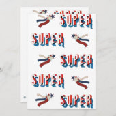 Uitnodiging tot uitreiking van Patriotic Super Sta (Voorkant / Achterkant)