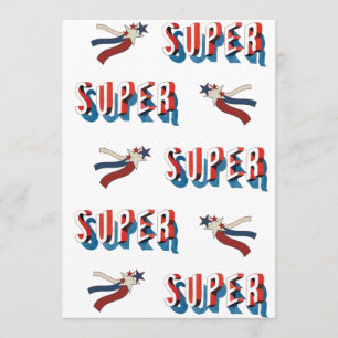 Uitnodiging tot uitreiking van Patriotic Super Sta