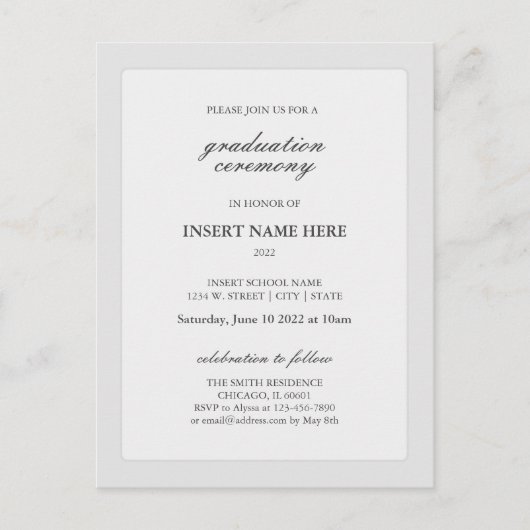 Uitnodiging tot uitreiking van uitvindingen voor m (Voorkant)