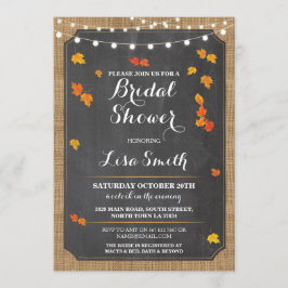 Uitnodiging tot uitroeping Herfst vrijgezellenfees