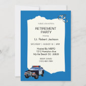 Uitnodiging tot uittreding als SUV-politieagent (Voorkant)