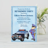 Uitnodiging tot uittreding politieambtenaar (Staand voorkant)