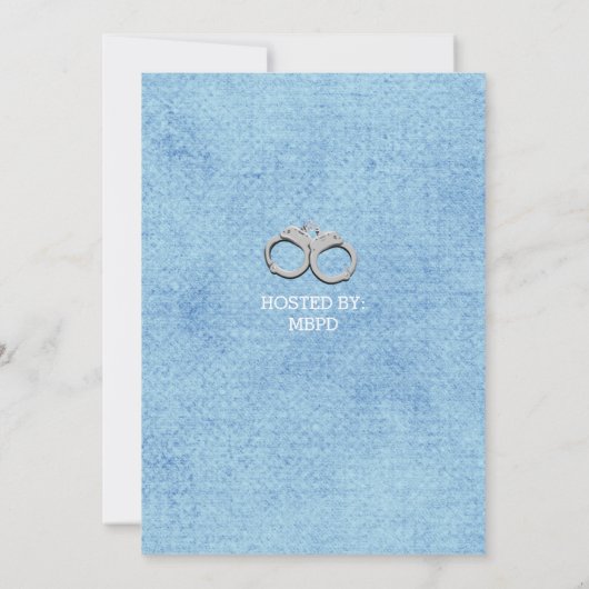 Uitnodiging tot uittreding politieambtenaar (Achterkant)