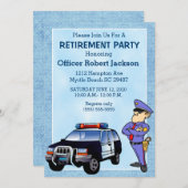 Uitnodiging tot uittreding politieambtenaar (Voorkant / Achterkant)