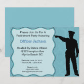 Uitnodiging tot uittreding politieambtenaar (Voorkant / Achterkant)