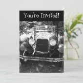 Uitnodiging tot uittreding uit de oude Antiek klas (Staand voorkant)