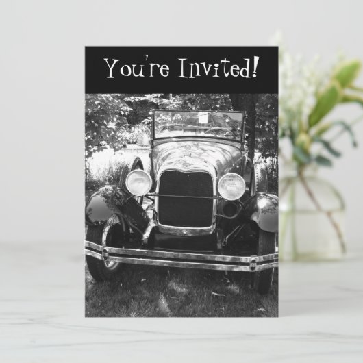 Uitnodiging tot uittreding uit de oude Antiek klas (Staand voorkant)