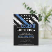 Uitnodiging tot uittreding uit de politie van de b (Staand voorkant)