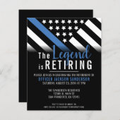 Uitnodiging tot uittreding uit de politie van de b (Voorkant / Achterkant)