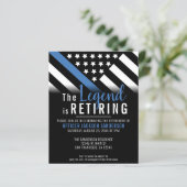 Uitnodiging tot uittreding uit de politie van de b (Staand voorkant)