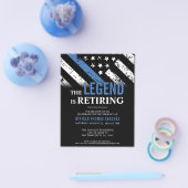 Uitnodiging tot uittreding uit de politie van de b flyer (Enkel)