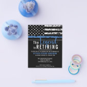 Uitnodiging tot uittreding uit de politie van de b flyer (Enkel)