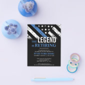 Uitnodiging tot uittreding uit de politie van de b flyer (Enkel)