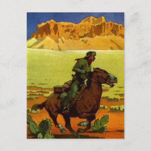 Uitnodiging tot uittreding uit de pony Express Pos