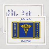 Uitnodiging tot uittreding uit de scheepvaart van  (Voorkant / Achterkant)